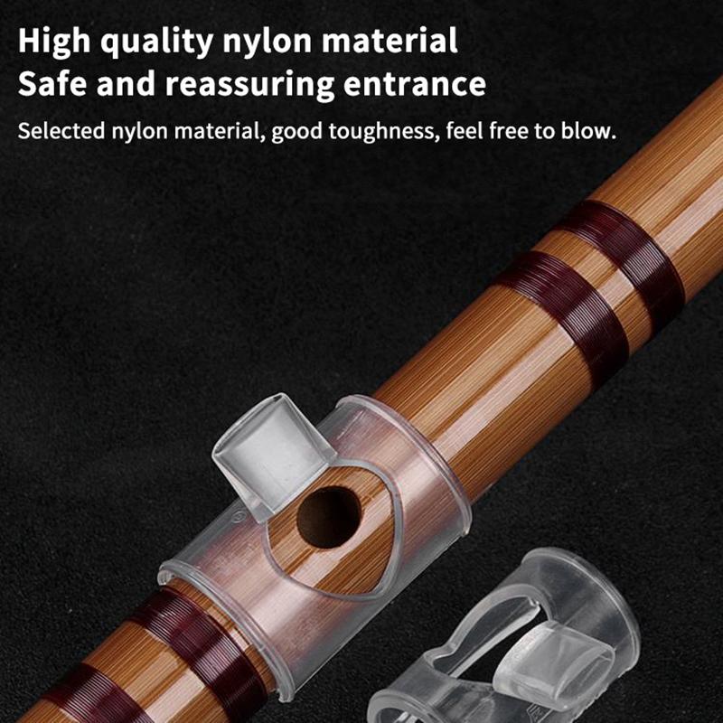 Musical Instrument That You Blow Into - Мундштук-свисток для бамбуковой флейты, упрощающий дыхание,