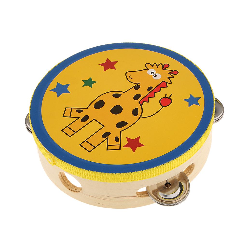 Musical Instrument Tambourine - Деревянный тамбурин, малый ручной перкуссионный инструмент,