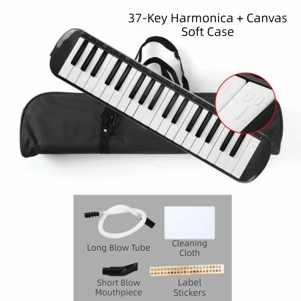 Musical Instrument Melodica - Мелодика на 37 клавиш с мягким
