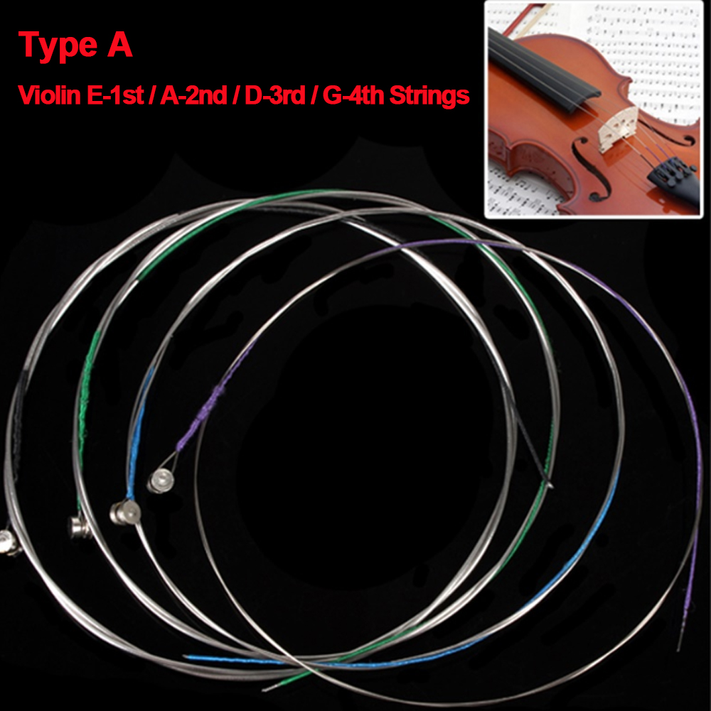 Musical Instrument Violin - 4 шт./компл. струны для скрипки E-A-D-G