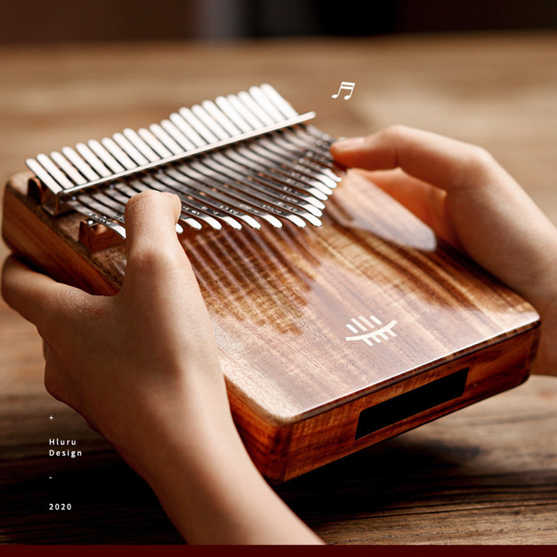 Musical Instrument African - 17 клавиш с отверстием, 21 клавиша,