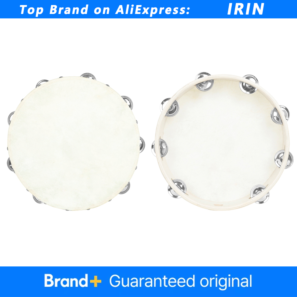 Musical Instrument Tambourine - IRIN 8/10 дюймов бубен Orff барабан