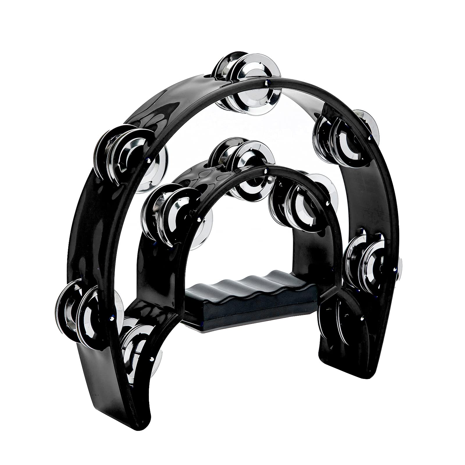 Musical Instrument Tambourine - Бубен, двухрядные металлические джинглы, ручные ударные