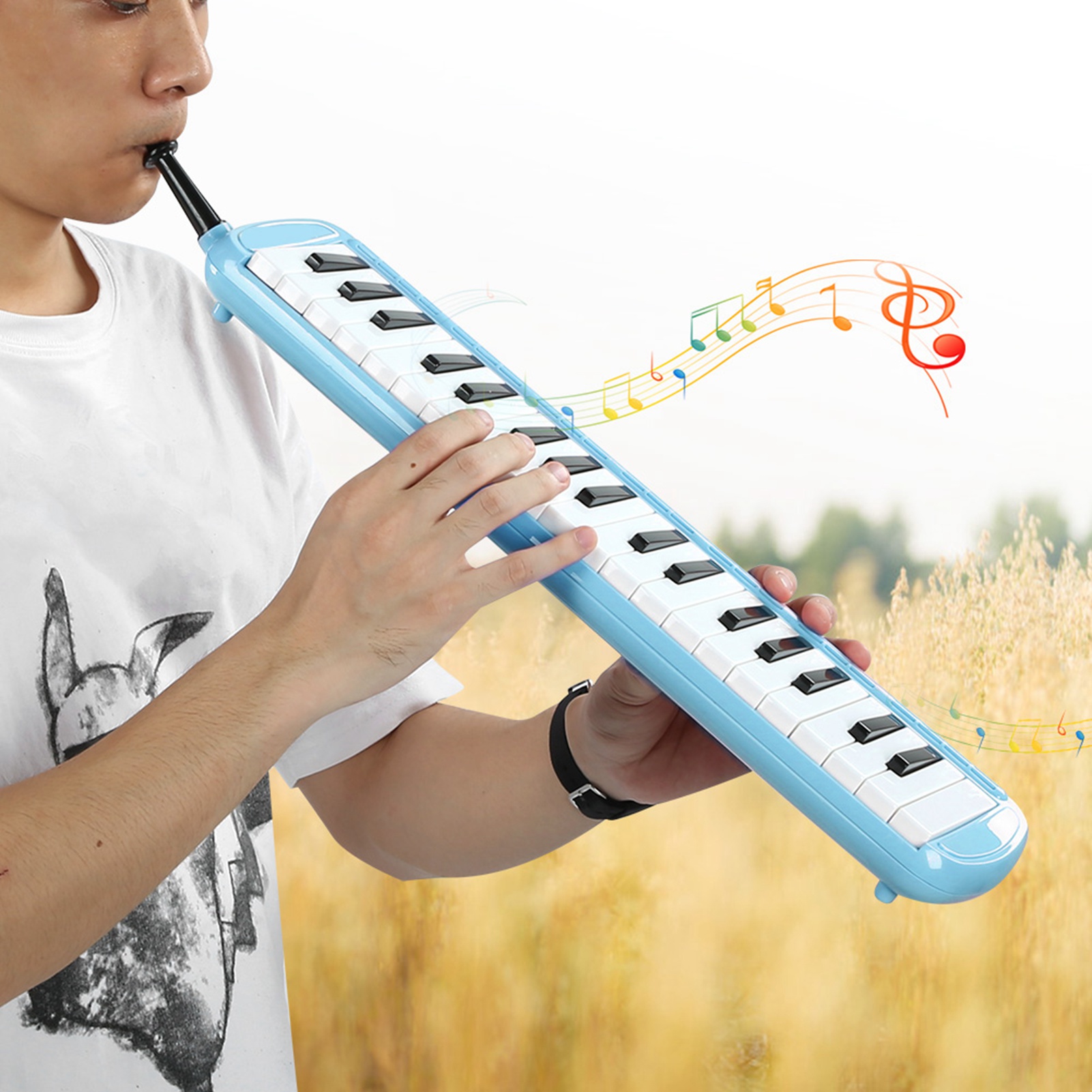 Musical Instrument Melodica - Melodica 37-клавишный духовой музыкальный инструмент, корпус