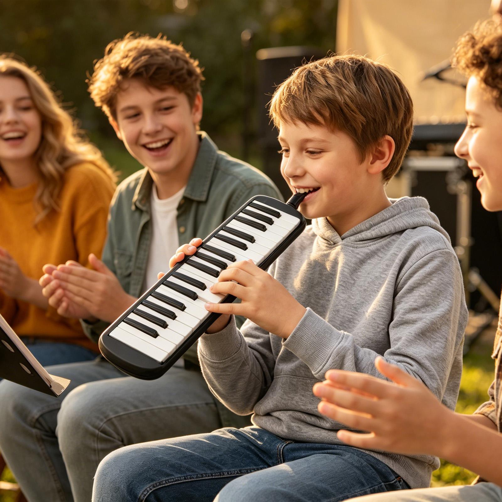 Musical Instrument Melodica - Мелодика: портативный 32-клавишный перкуссионный инструмент с