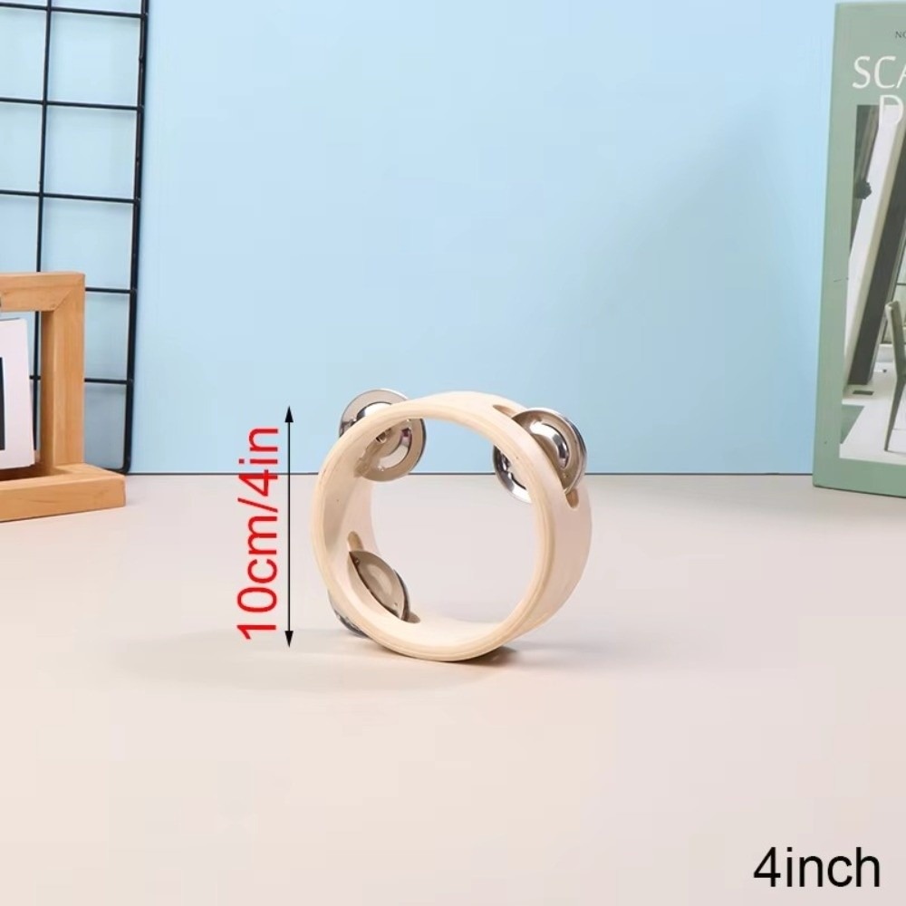 Musical Instrument Tambourine - Новые 4/6/7/8/10-дюймовые ручные барабаны, однорядный музыкальный