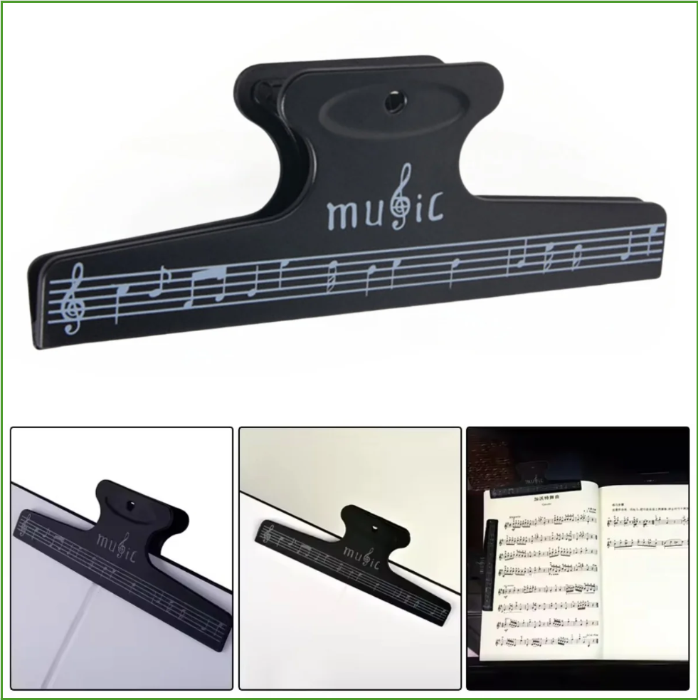 Musical Instrument Book - Зажимы для нот, держатели для страниц