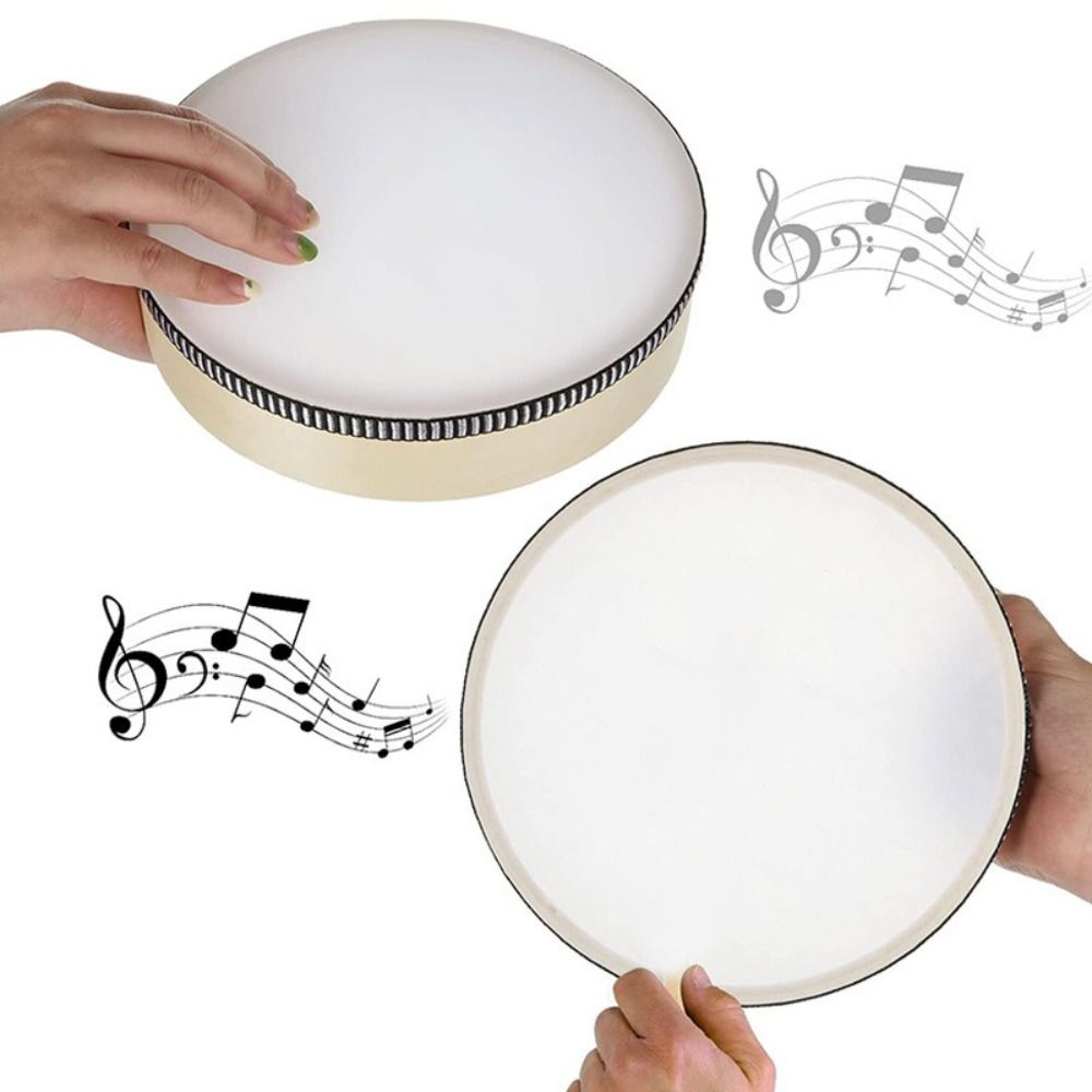 Musical Instrument For Toddlers - Подарок 4/6/8/10 дюймов деревянный ручной барабан