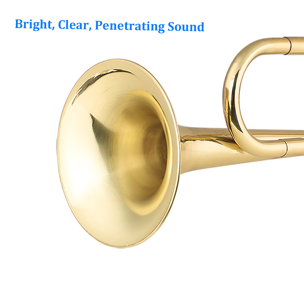 Латунный C-образный позолоченн – обзор и цена Musical Instrument Cornet