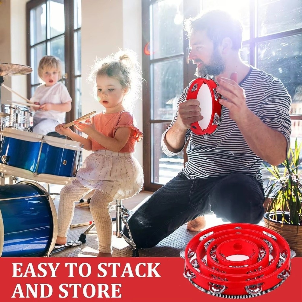 Детский ручной барабан-тамбури – обзор и цена Musical Instrument Tambourine