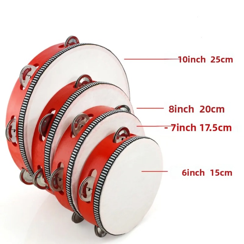 Детский ручной металлический т – обзор и цена Musical Instrument Tambourine