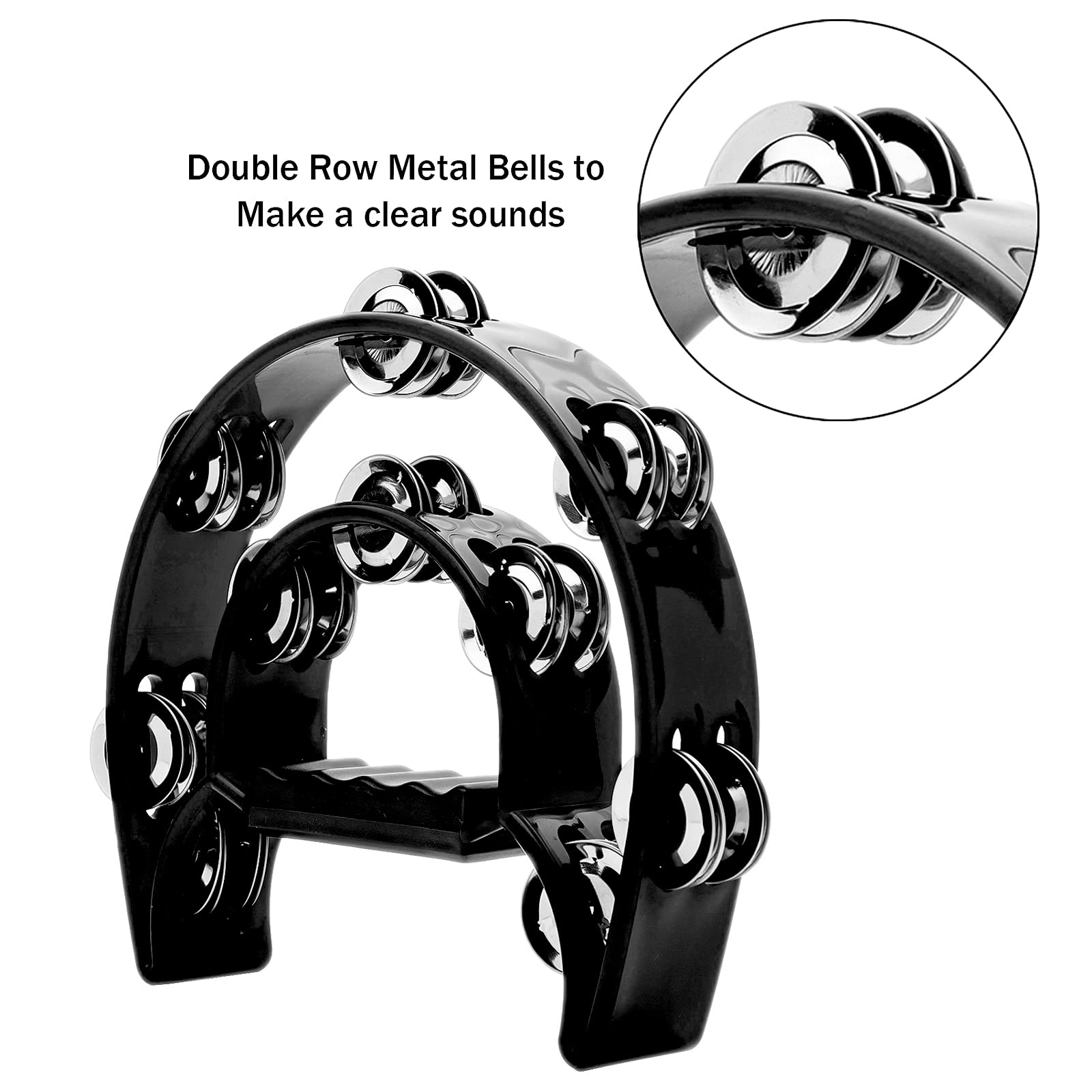 Бубен, двухрядные металлически – обзор и цена Musical Instrument Tambourine