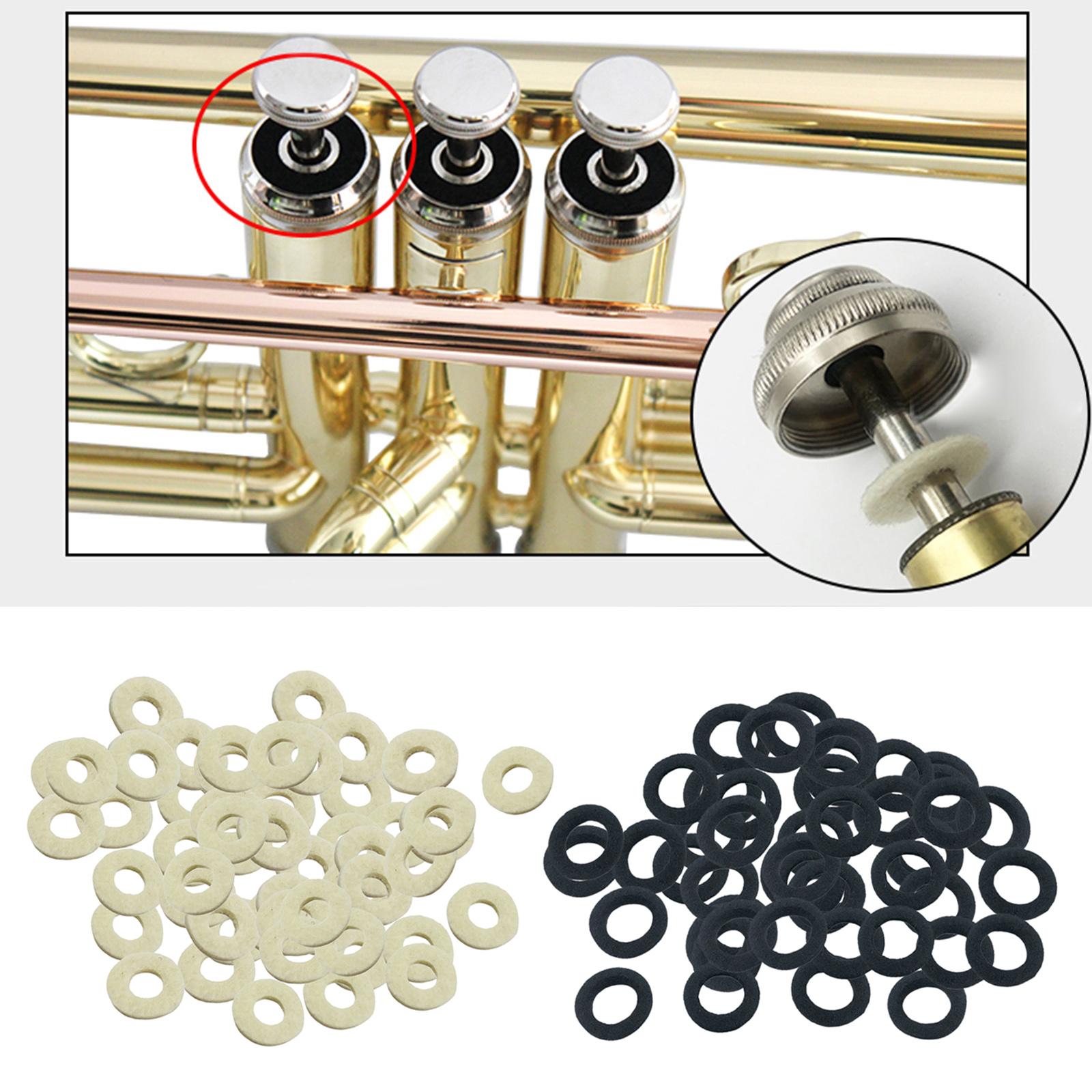 50 шт. войлочных прокладок для – обзор и цена Musical Instrument Cornet