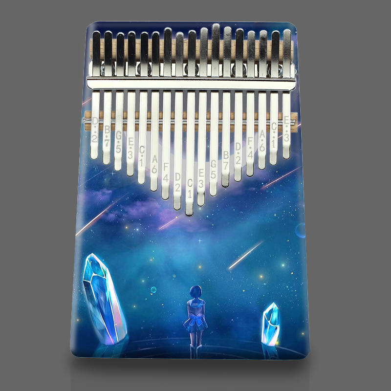 17-тональная калимба: цветное  – обзор и цена Musical Instrument African