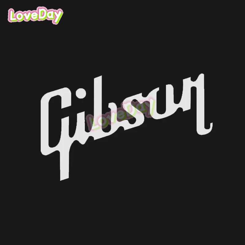 Наклейка с логотипом Gibson, в – обзор и цена Musical Instrument Logo