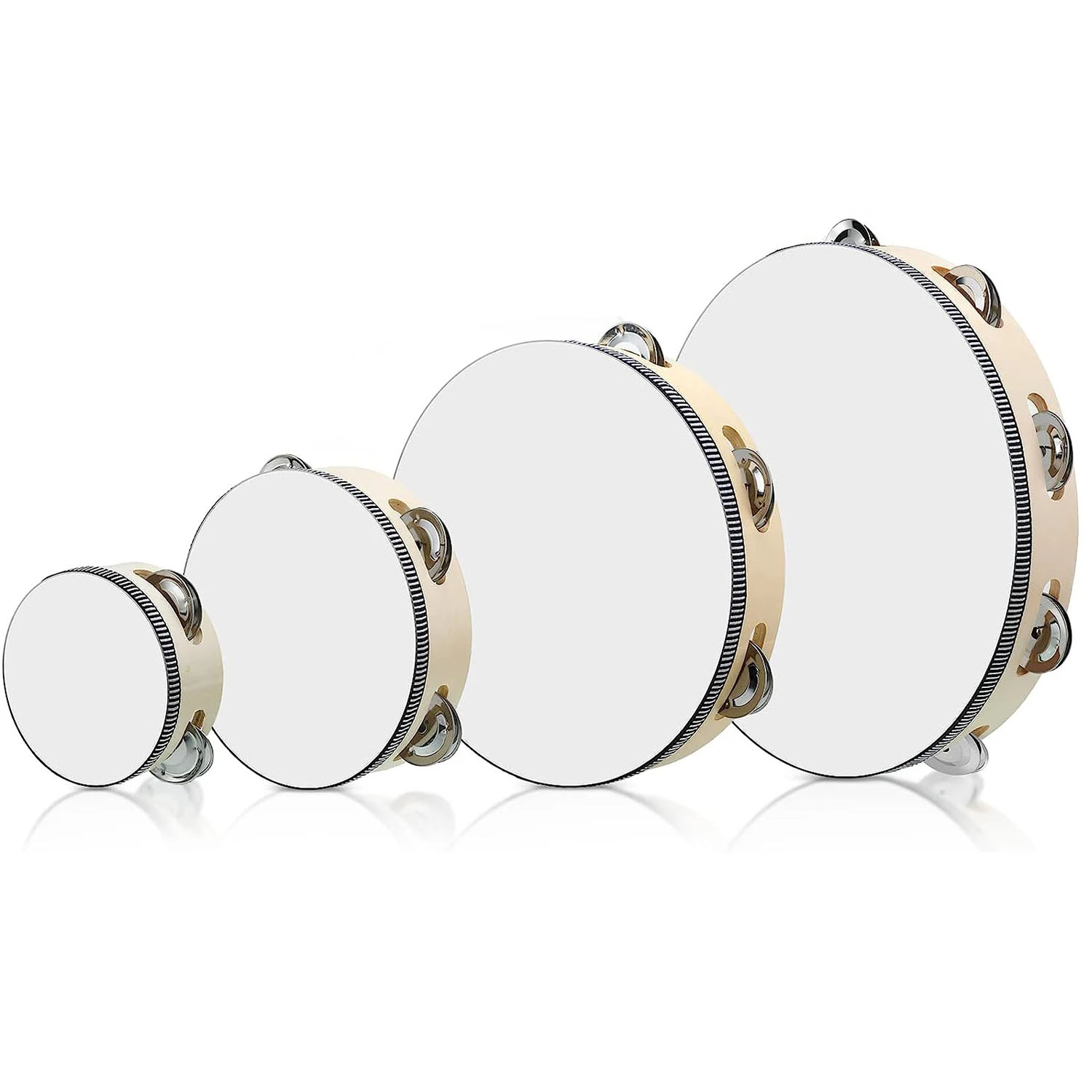 Деревянный бубен Miwayer с мет – обзор и цена Musical Instrument Tambourine