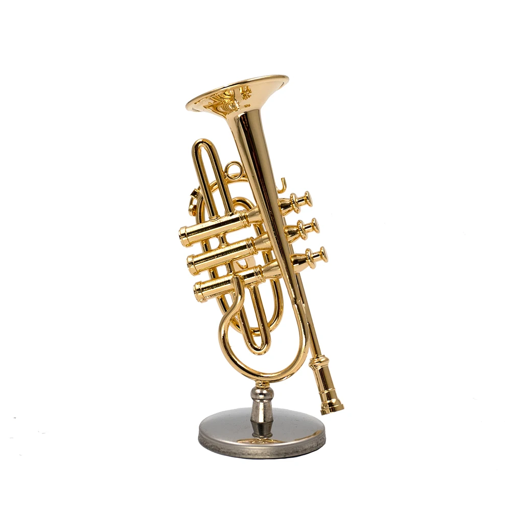1 шт. миниатюрная медная модел – обзор и цена Musical Instrument Cornet