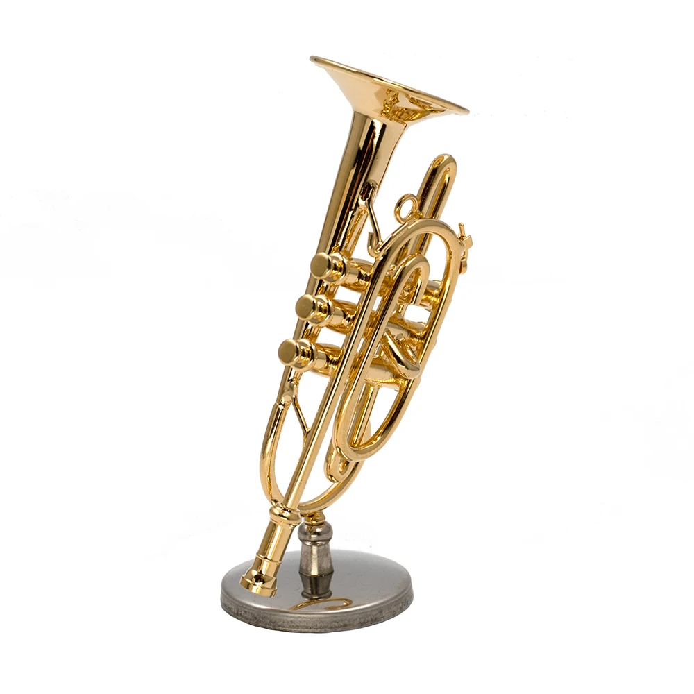 1 шт. миниатюрная медная модел – обзор и цена Musical Instrument Cornet