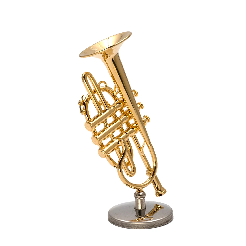 1 шт. миниатюрная медная модел – обзор и цена Musical Instrument Cornet