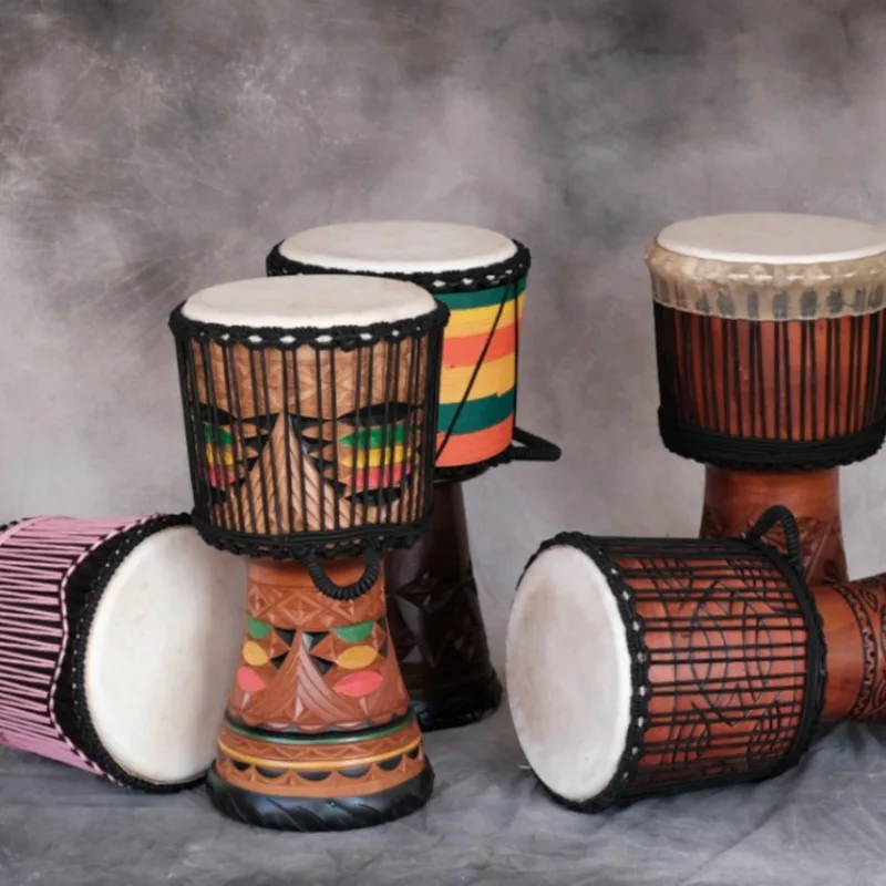 12-дюймовый джембе из красного – обзор и цена Musical Instrument African