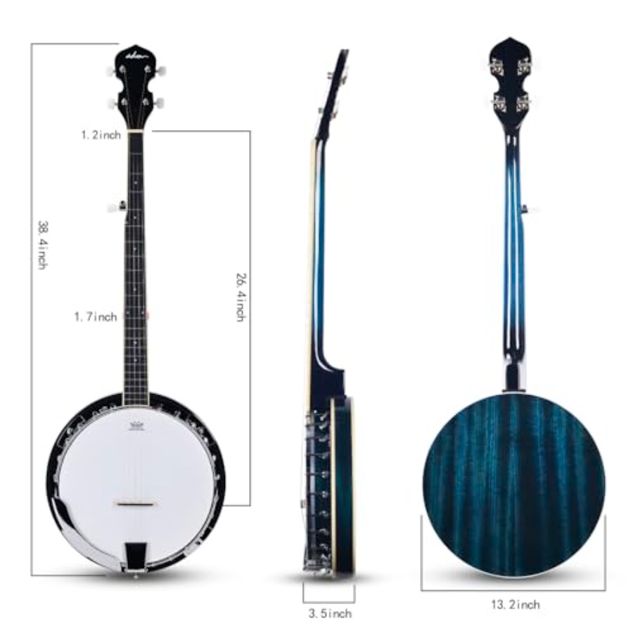 Банджо 5-струнный полноразмерн – обзор и цена Banjo 5 String Open