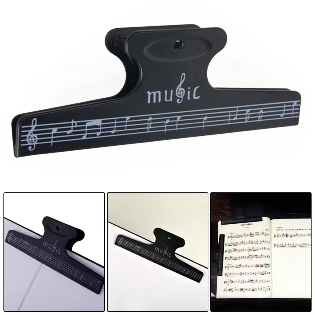 Зажимы для нот, зажим для стра – обзор и цена Musical Instrument Book
