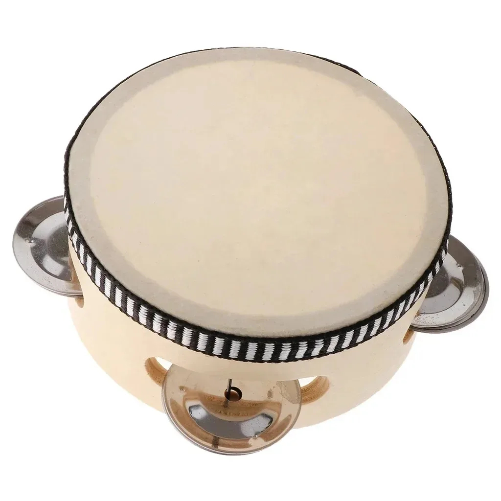 6-дюймовый ручной барабан-тамб – обзор и цена Musical Instrument Tambourine