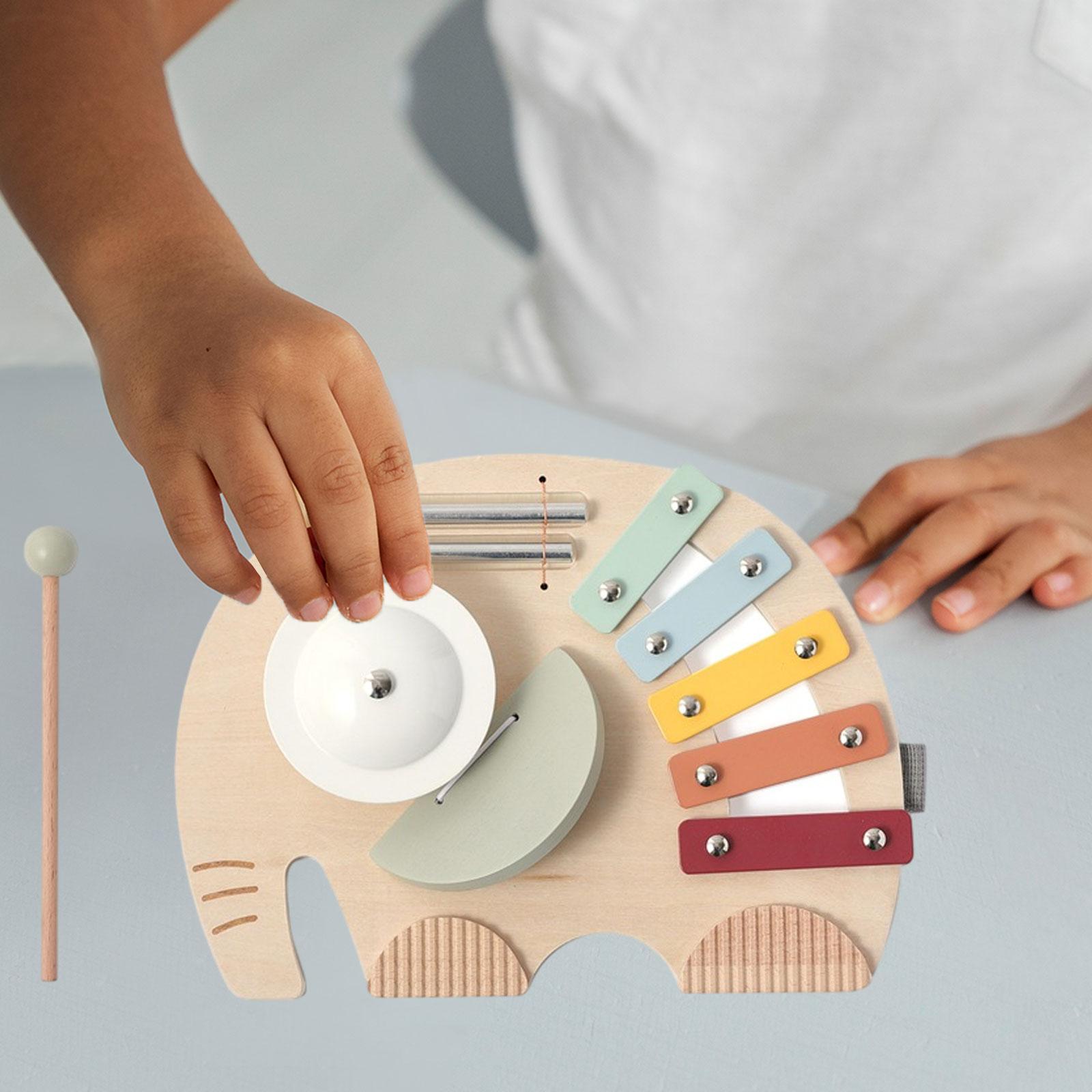Деревянный ксилофон на 5 нот,  – обзор и цена Musical Instrument For Toddlers